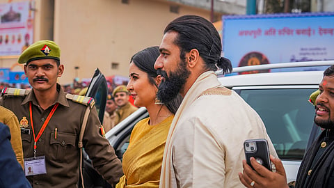 Vicky Kaushal and Katrina Kaif 