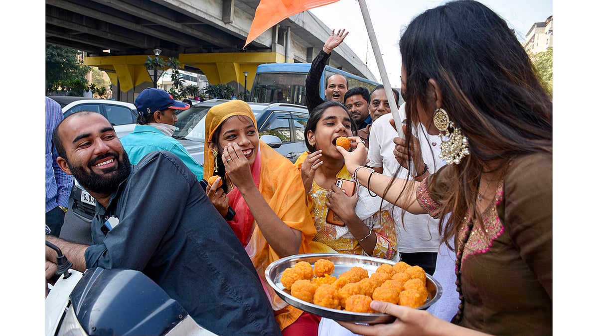 Ram mandir Pran Pratishtha: Celebrations in Surat |