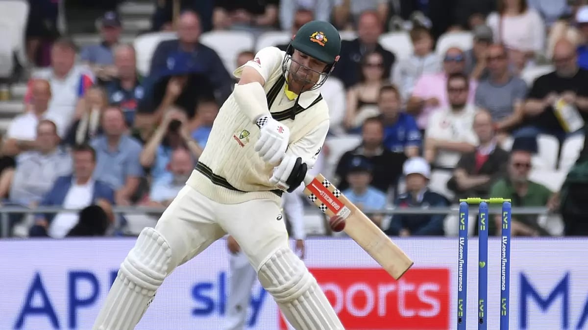 AP : Australia's left-handed batter Travis Head