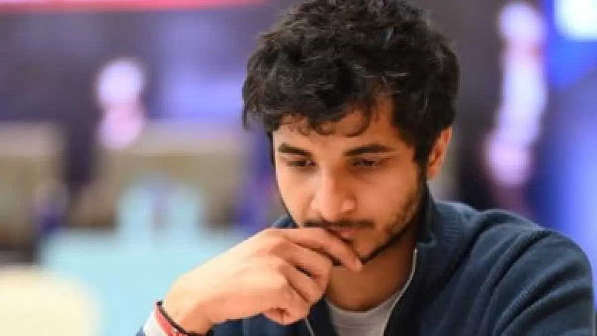 File photo of Indian chess Grand Master Vidit Gujrathi - X/@viditchess