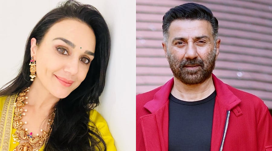 Instagram : Preity Zinta, Sunny Deol
