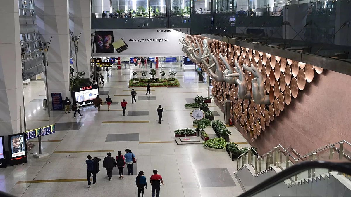 PTI Photo : Delhi Airport 