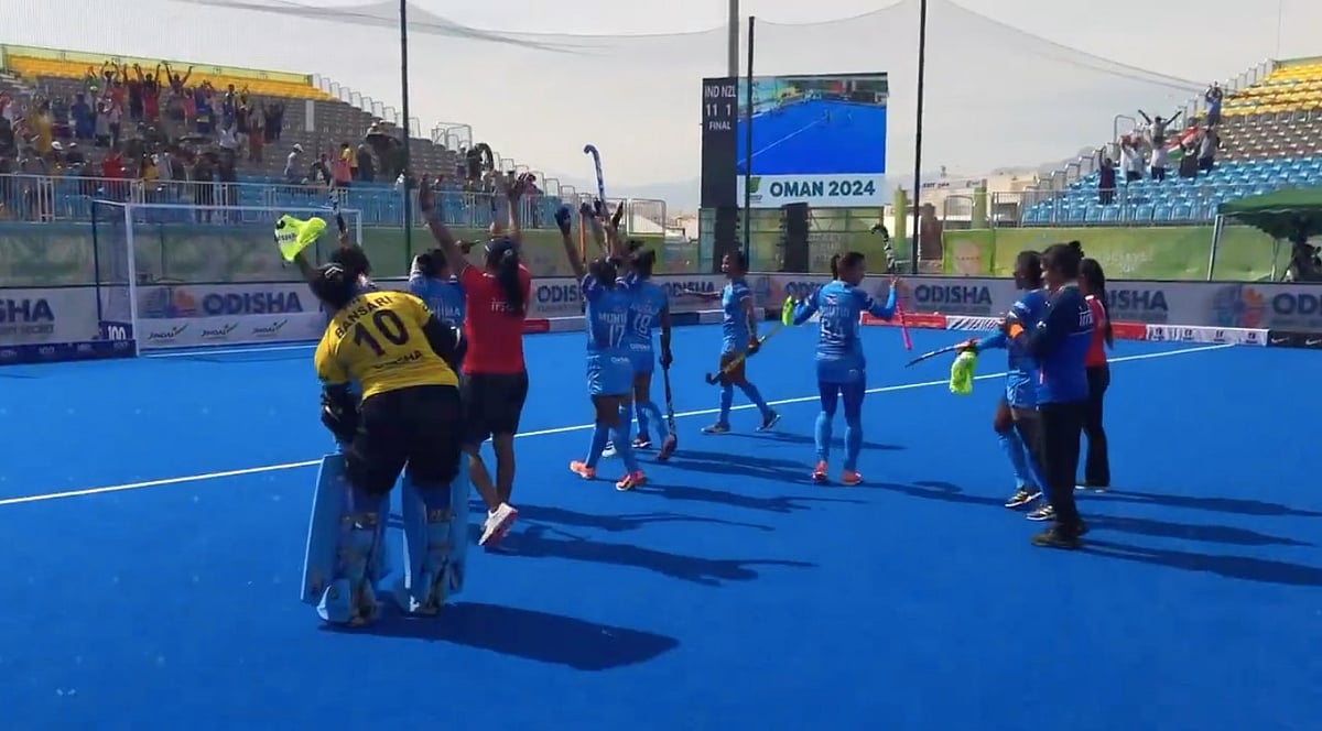 X/ FIH Hockey : Indian Hockey Team at FIH Women's Hockey5s World Cup 2024 