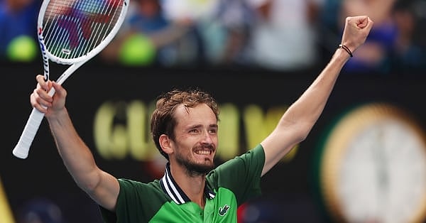 X/ AustralianOpen : Daniil Medvedev at Australian Open 2024