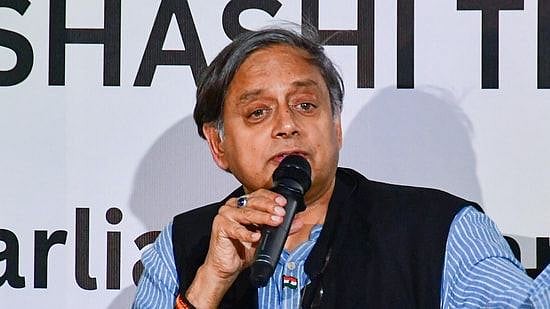 PTI Photo : Thiruvananthapuram MP Shashi Tharoor |