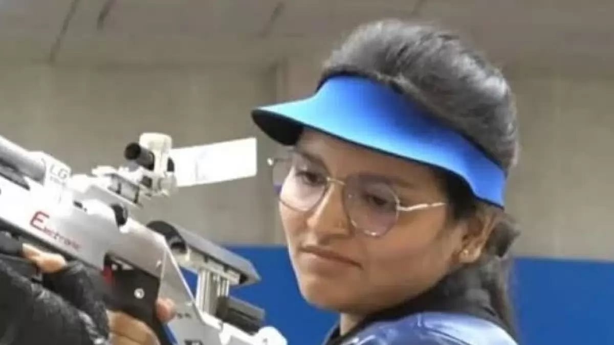 Sonam Maskar bags Silver medal in 10m Air Rifle event at ISSF Shooting World Cup Final in Delhi
 - X/ @India_AllSports