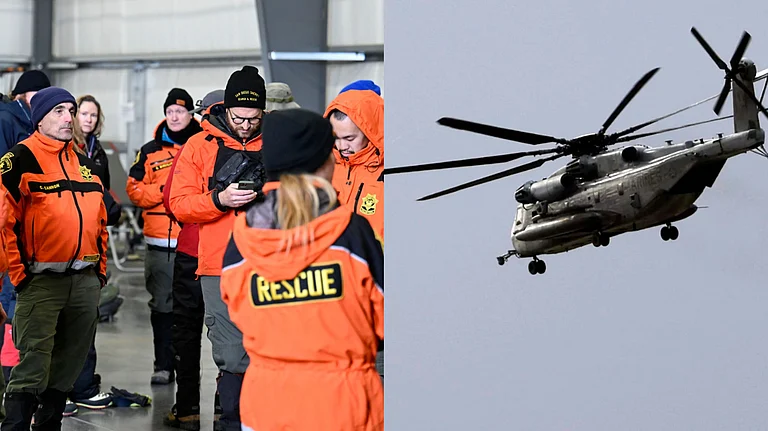 Rescue Crew Searches For 5 US Marines On-Board Missing Helicopter - AP