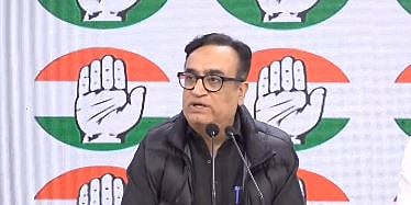 Congress treasurer Ajay Maken | - X/@INCIndia