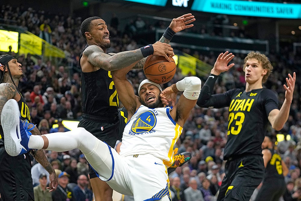 NBA 2023-24: Golden State Warriors Vs Utah Jazz