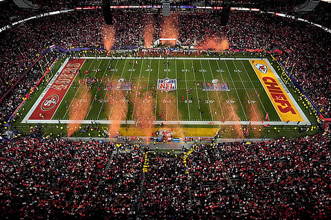 Super Bowl Football: Kansas City Chiefs Fans