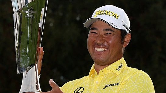 (Photo: X|PGATour)  : Hideki Matsuyama, Japanese professional golfer. 