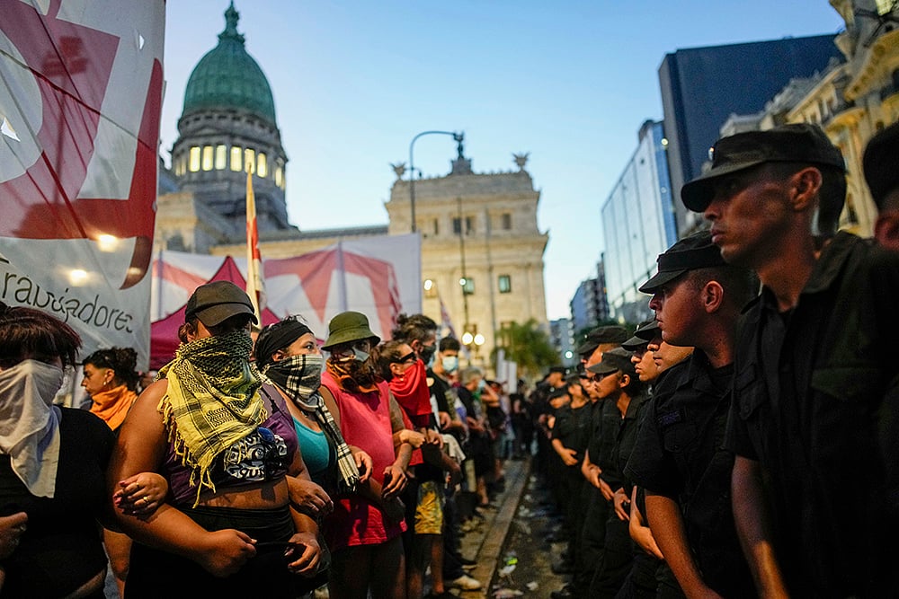 Argentina anti-government protests 