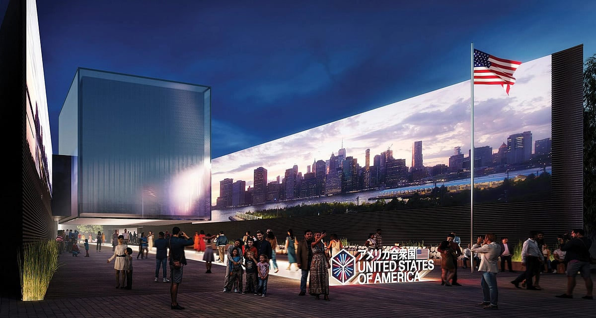 US Pavilion for World Expo 2025 Osaka. - Image: Trahan Architects