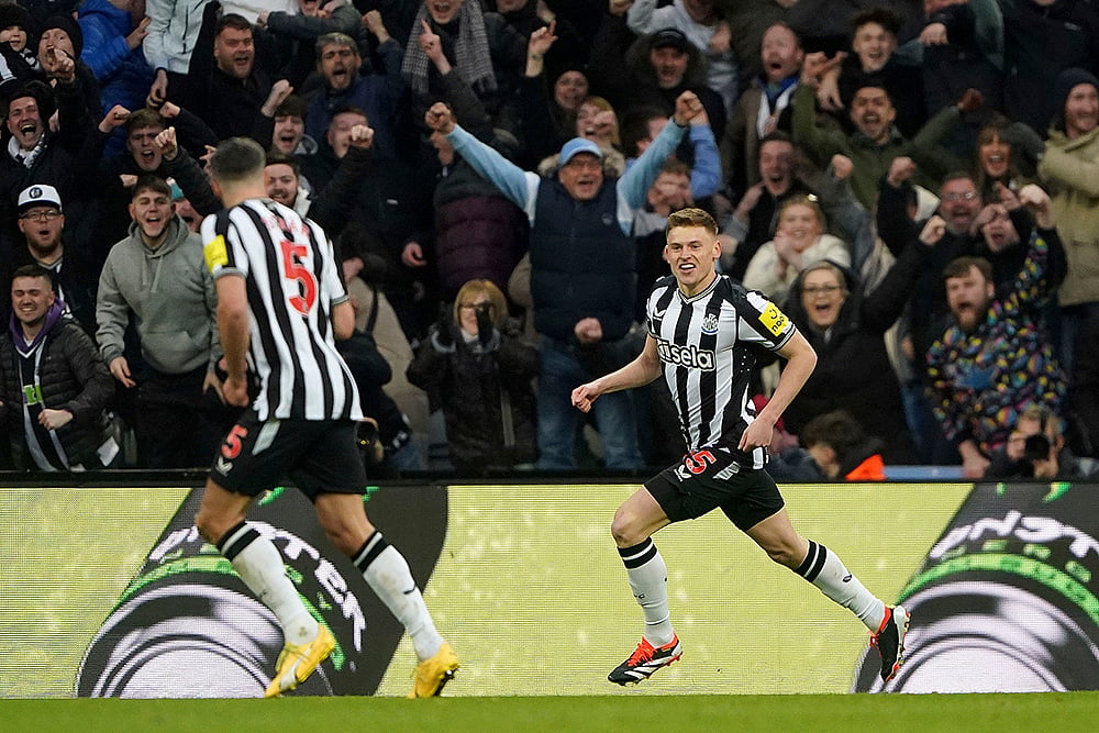 | Photo: Owen Humphreys/PA via AP : English Premier League: Newcastle United vs Luton Town