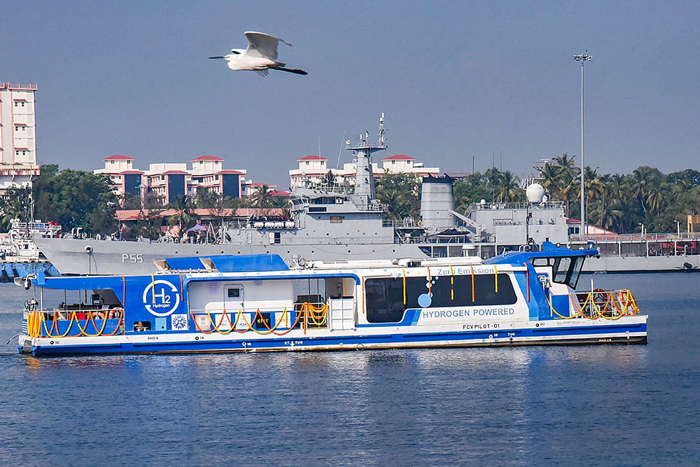 Indias first indigenous green hydrogen waterway vessel