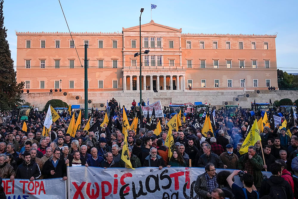 Greece Farmers Protest
