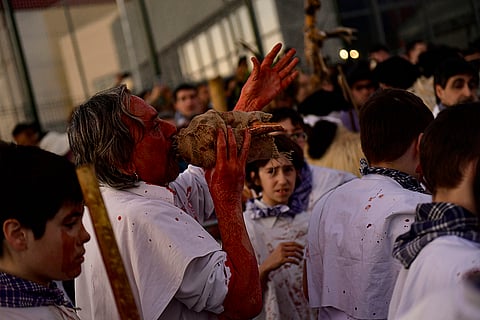 Spain Momotxorro Carnival