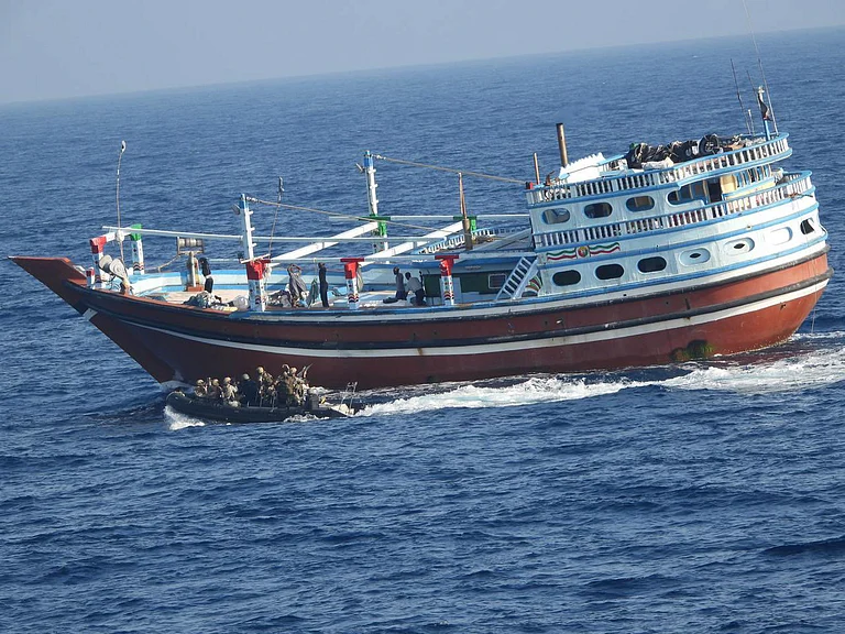 US lauded the Indian Navy's role in strategic waters given Houthi militant attacks - PTI