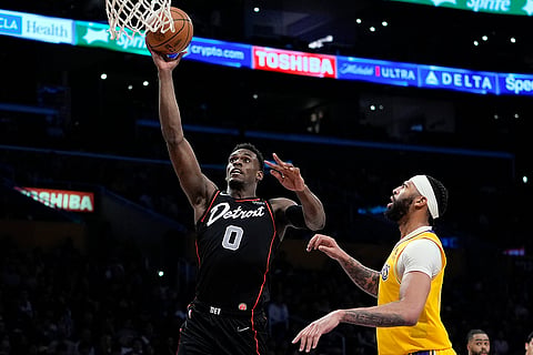 NBA 2023-24: Los Angeles Lakers vs Detroit Pistons
