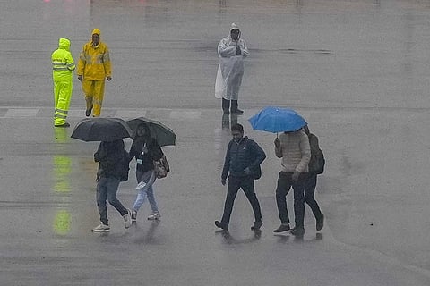 Rain in Delhi