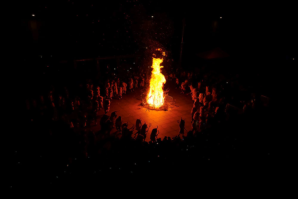 Spain Momotxorro Carnival