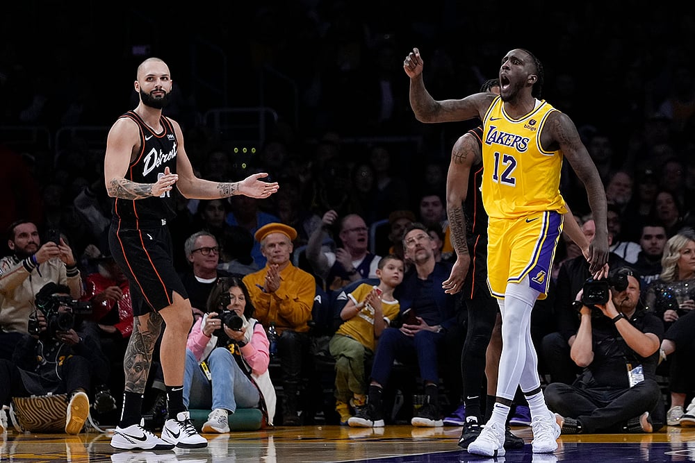 NBA 2023-24: Los Angeles Lakers vs Detroit Pistons