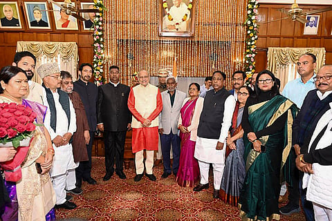 Oath ceremony of new Jharkhand Govt