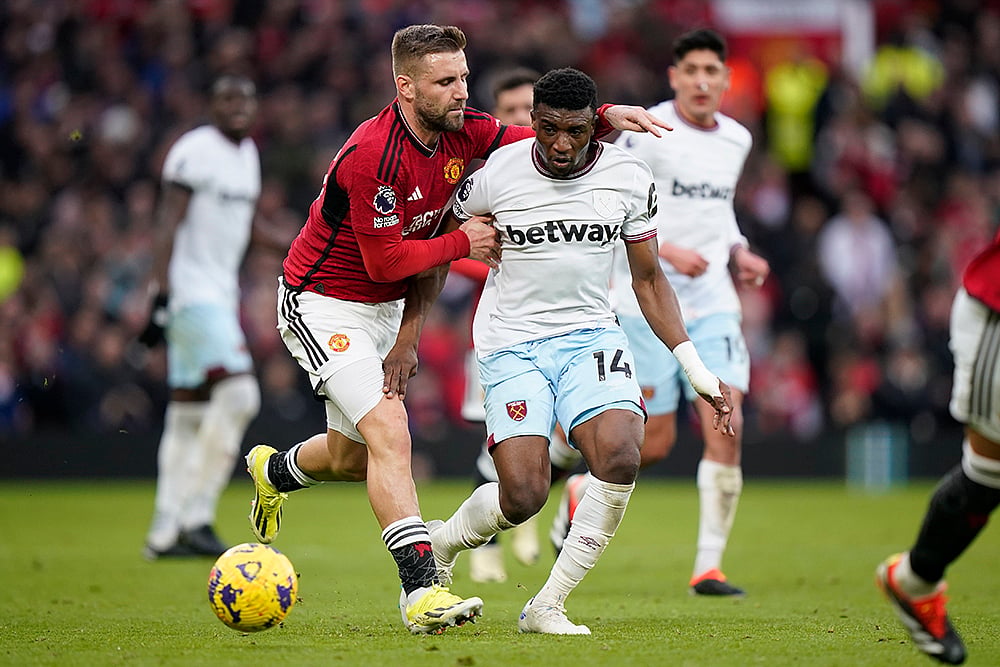English Premier League 2023-24: Manchester United vs West Ham United