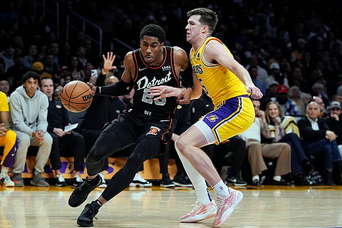 NBA 2023-24: Los Angeles Lakers vs Detroit Pistons