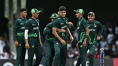 Pakistan U-19 cricket team in ICC Under-19 Men's Cricket World Cup 2024. - X/@cricketworldcup