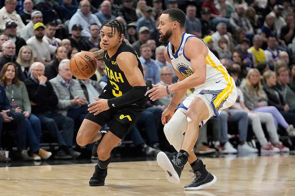 NBA 2023-24: Golden State Warriors Vs Utah Jazz