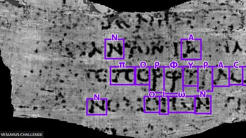 Deciphered texts