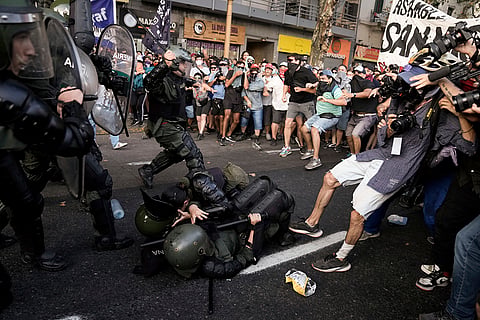 Argentina anti-government protests 