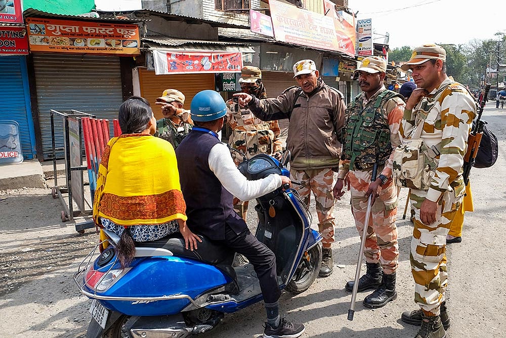 Curfew in Haldwanis Banbhoolpura