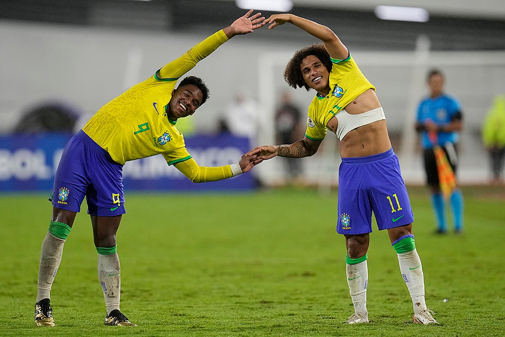 | Photo: AP/Matias Delacroix : Paris Olympics 2024 Qualifiers: Venezuela vs Brazil