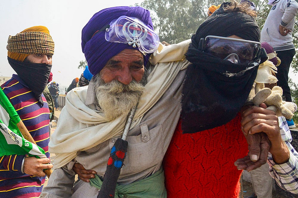 Farmers Delhi Chalo march