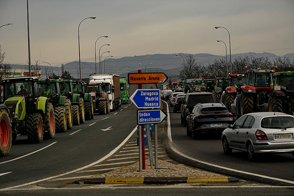 Spain Farmers protest