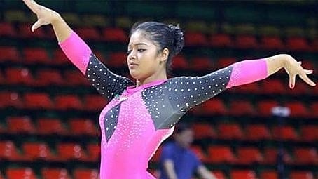File : Pranati Nayak finished with a score of 13.616 to stand third and make the podium at the FIG Apparatus World Cup 2024 in Cairo on Saturday, February 17.