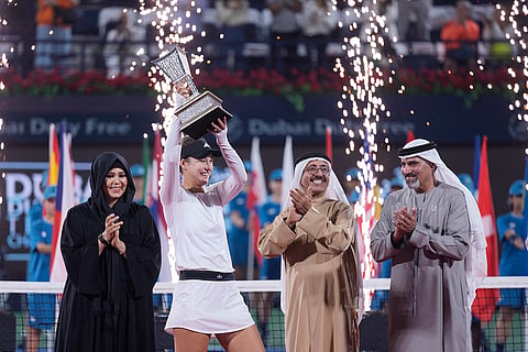 WTA Dubai Championships Final: Jasmine Paolini vs Anna Kalinskaya