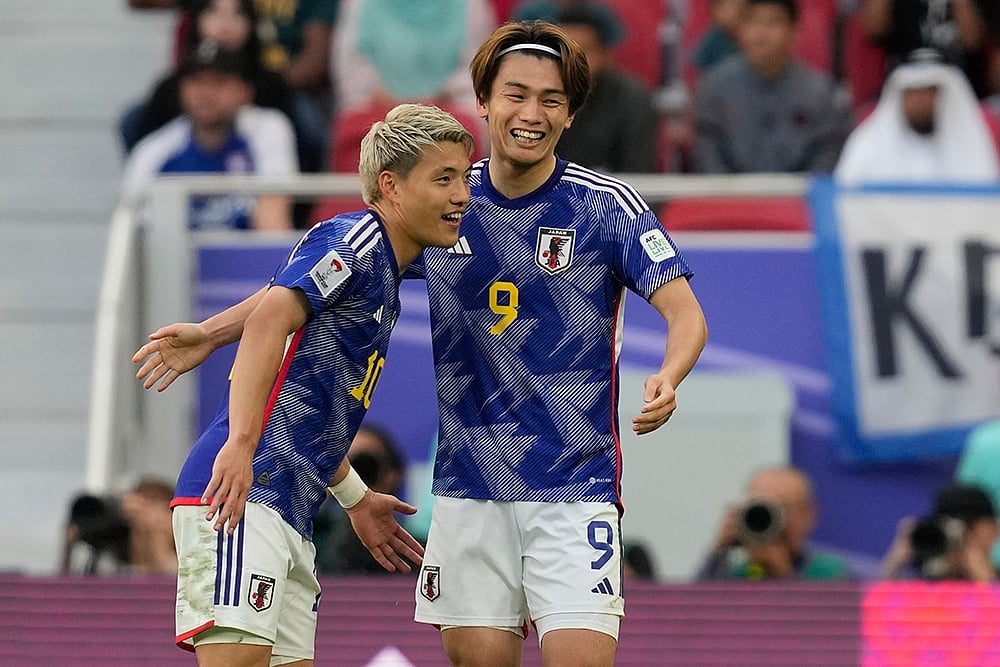 Photo: AP : Japan will enter the tie as slight favourites.