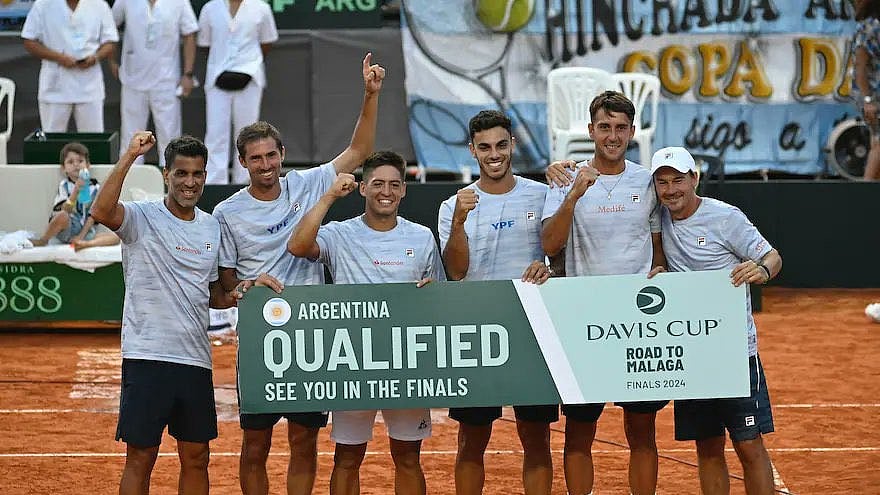 X/ @FranCerundolo : Argentina Team qualified for the finals of the Davis Cup 2024