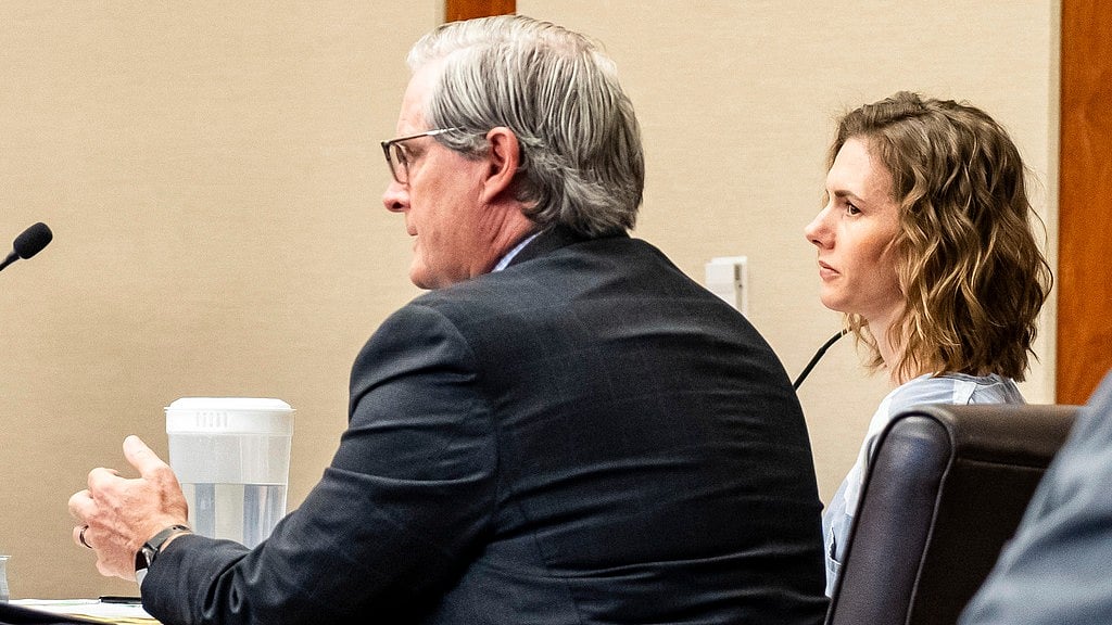 AP : Ruby Franke during court hearing in Utah.