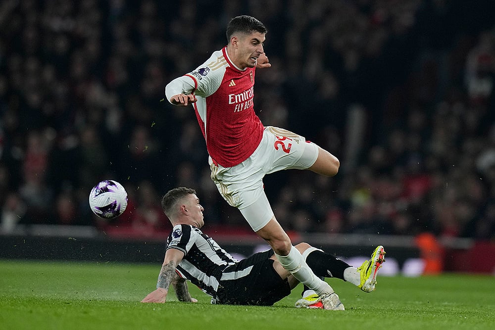 English Premier League 2023-24: Arsenal vs Newcastle United