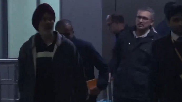 Screen grab from video posted on X/ANI