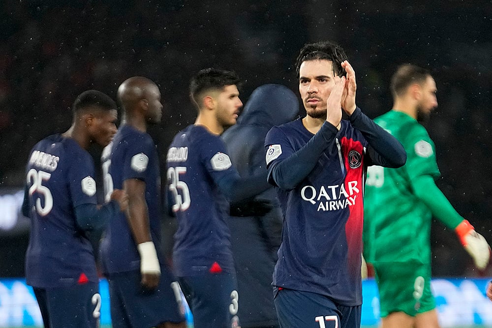 | Photo: AP/Michel Euler : Ligue 1 2023-24: Paris Saint-Germain vs Rennes