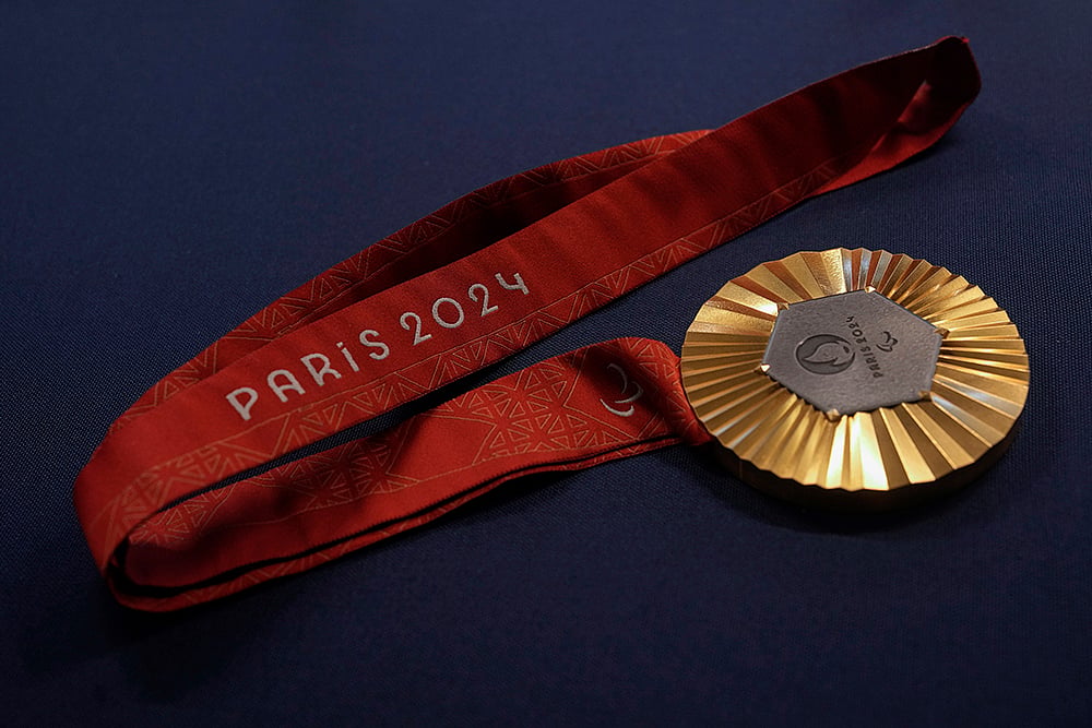 Paris 2024 Olympic medals