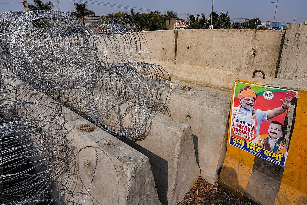 Farmers march: Security arrangements at Delhi borders