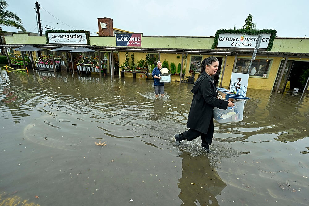 California Storms  - | Photo: Jeff Gritchen/The Orange County Register via AP