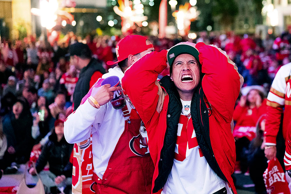 Super Bowl Football: Kansas City Chiefs Fans