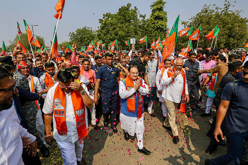 Nadda files nomination papers for RS